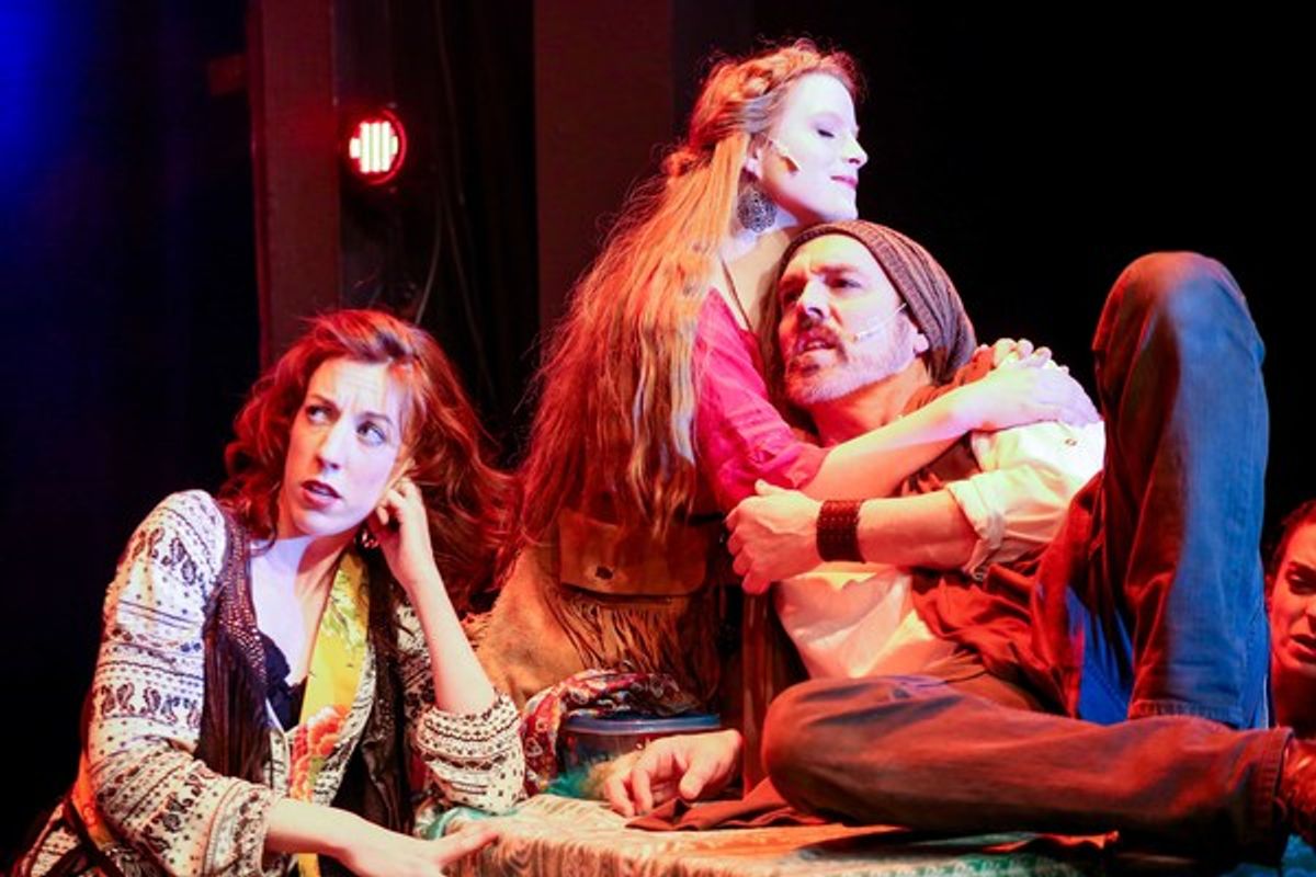 Shauntal Pyper, Allie Milburn, and Bruce Haasl at 