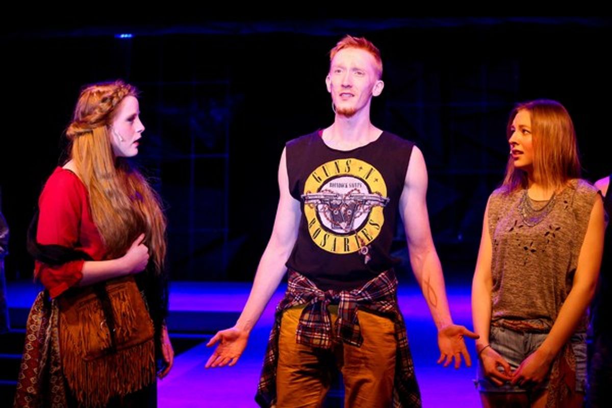 Allie Milburn, Christopher Sweet, Jaden Downing at 