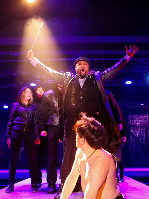 Bruce Haasl, DuWayne Andrews, Jr. Photo