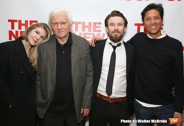 Lily Rabe, David Rabe, Michael Rabe and Jason Rabe Photo