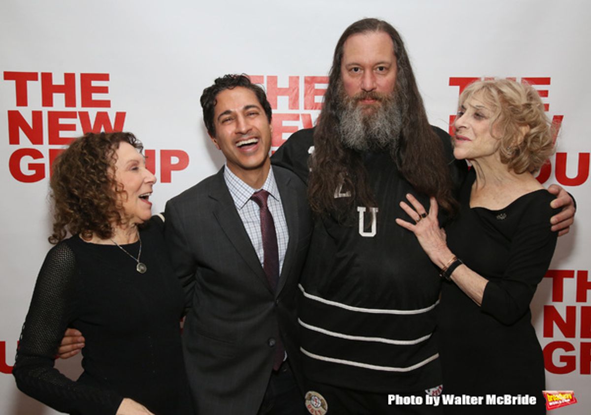 Rhea Perlman, Maulik Pancholy, Kenny Mellman and Laura Esterman at 