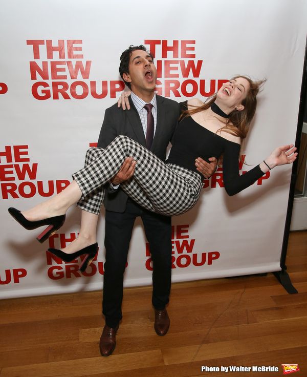 Maulik Pancholy and Charlotte Hope  Photo