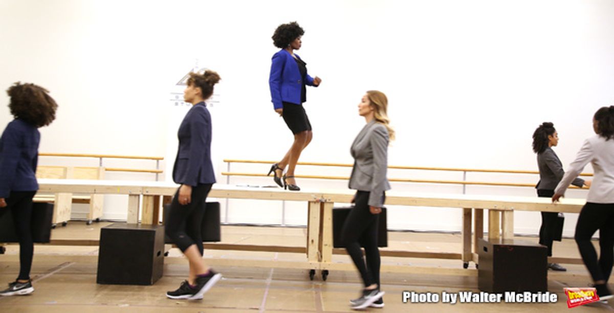 LaChanze and cast at 