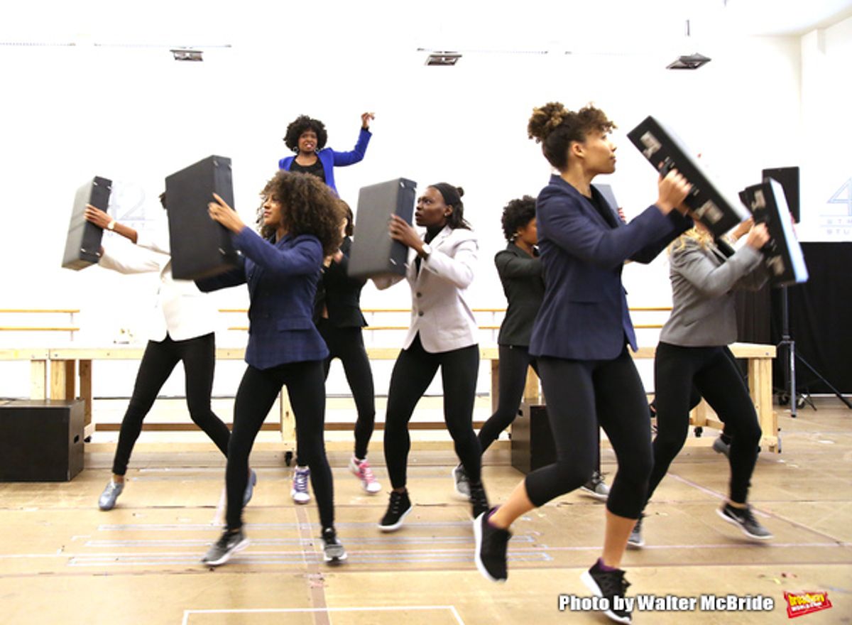 LaChanze and cast  at 