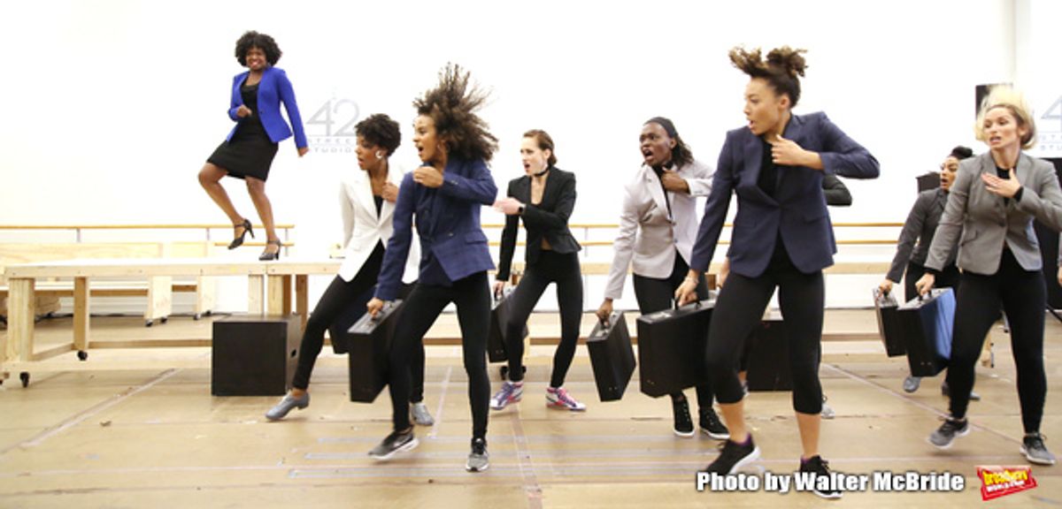 LaChanze and cast  at 