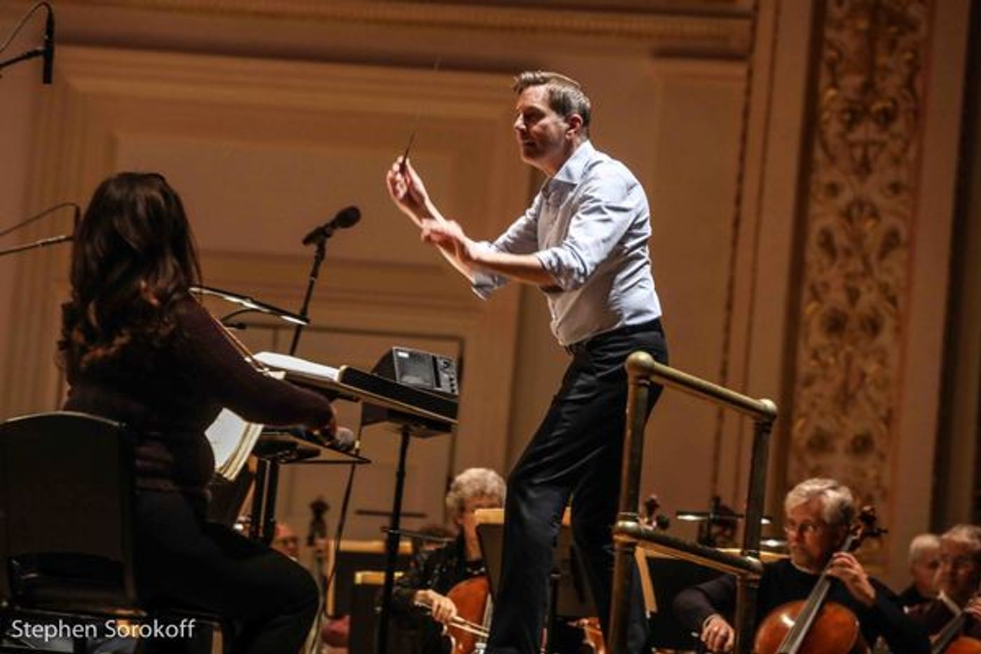 Photo Flash: In Rehearsal with the NY Pops' SEE YOU AT THE MOVIES Photo Flash: In Rehearsal with the NY Pops' SEE YOU AT THE MOVIES Image