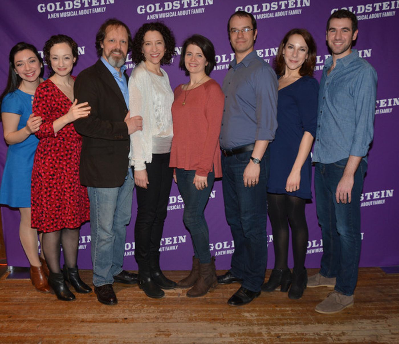 Photo Coverage: The Cast of the New Musical GOLDSTEIN Meets The Press  Image
