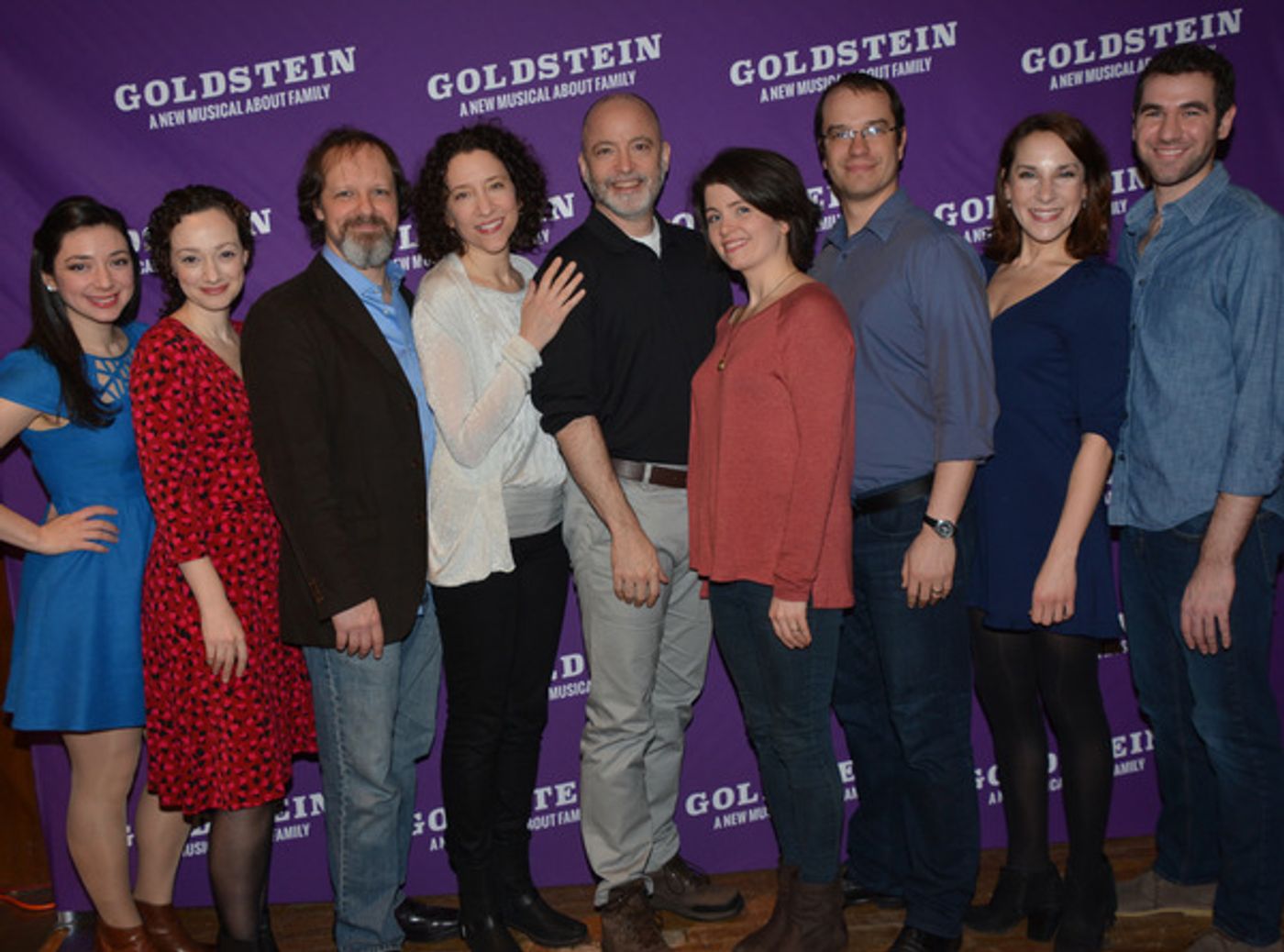 Photo Coverage: The Cast of the New Musical GOLDSTEIN Meets The Press  Image