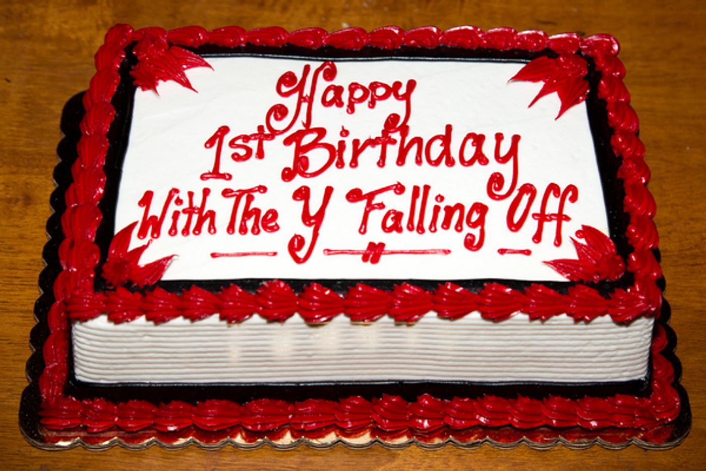 Photo Coverage: THE PLAY THAT GOES WRONG Celebrates One Disastrous Year On Broadway Photo Coverage: THE PLAY THAT GOES WRONG Celebrates One Disastrous Year On Broadway Image