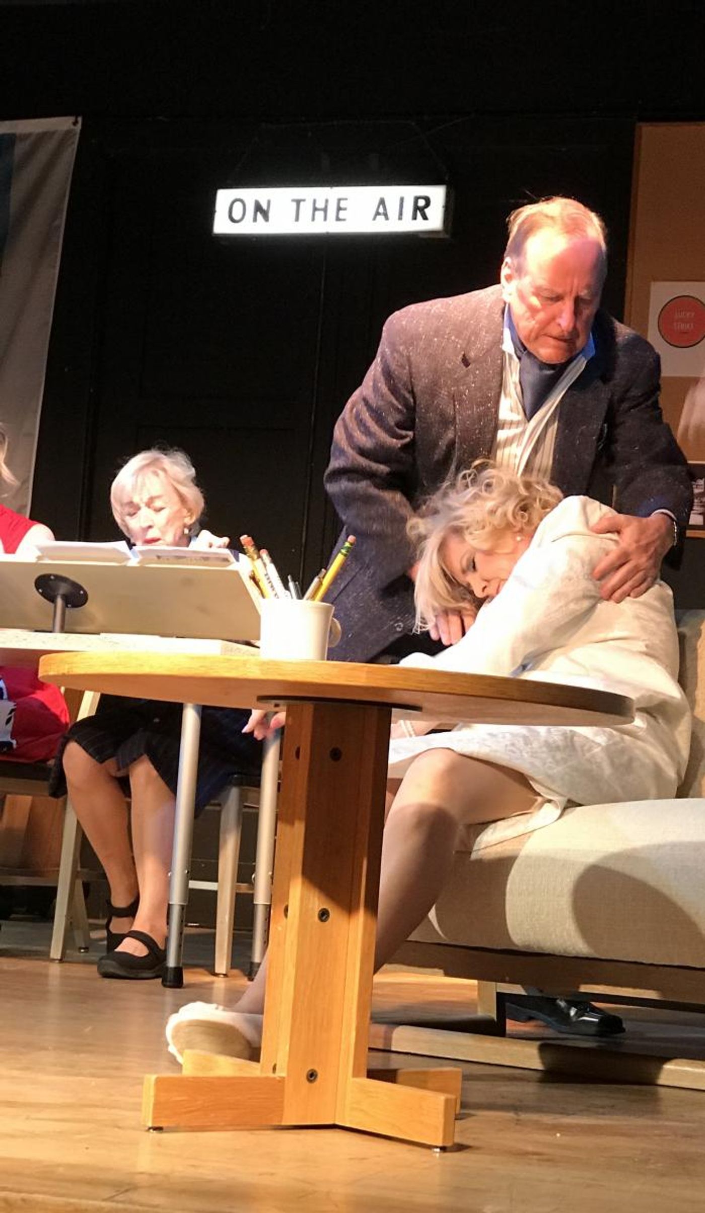 Review: Lots of Laughs in Desert Ensemble Theatre's THE THESPIAN RADIO HOUR.  Image