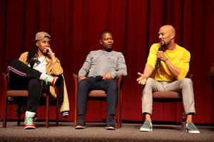 Executive Producer Lena Waithe, Jason Mitchell, and Executive Producer Common at the  Photo