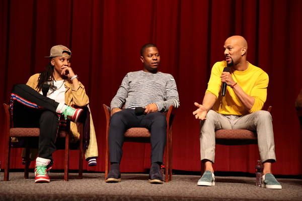 Executive Producer Lena Waithe, Jason Mitchell, and Executive Producer Common at the  Photo