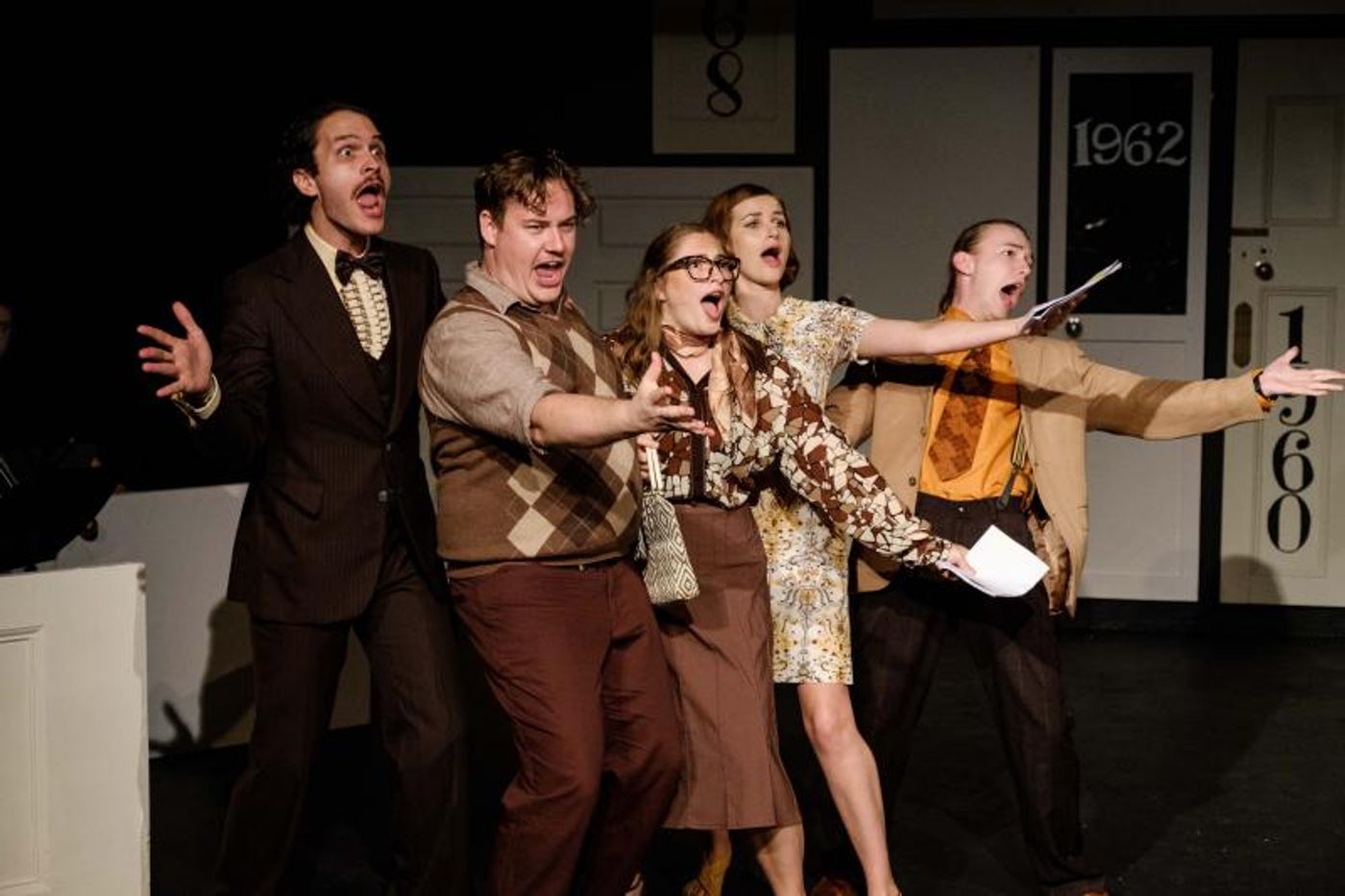 Review: Little Triangle Delivers Another Fabulous Expression of Sondheim with MERRILY WE ROLL ALONG Review: Little Triangle Delivers Another Fabulous Expression of Sondheim with MERRILY WE ROLL ALONG Image