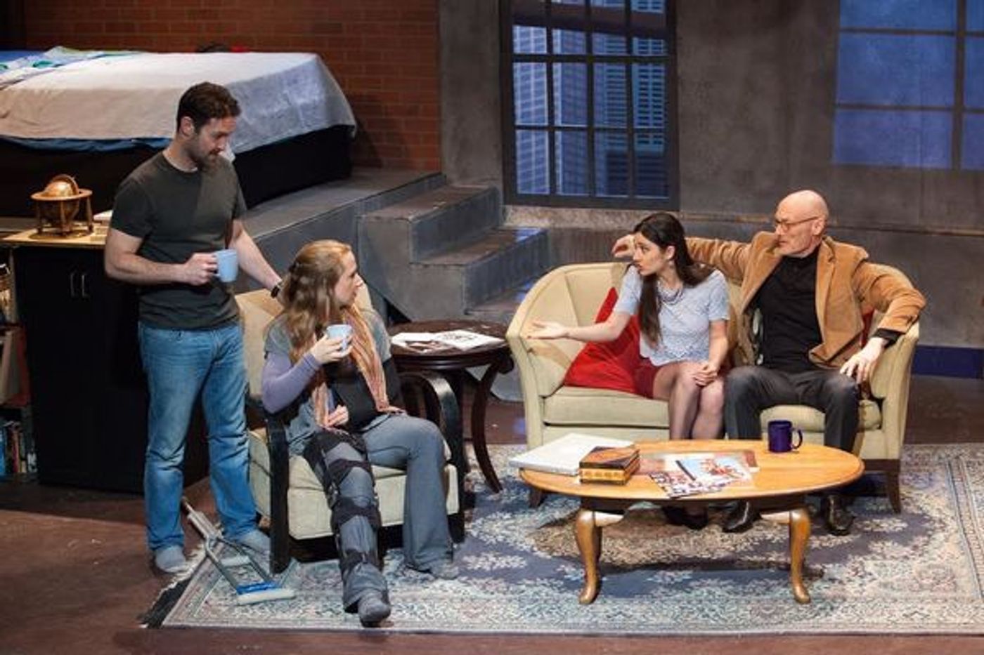 Photo Flash: First Look at Theatre for the New City's TIME STANDS STILL  Image