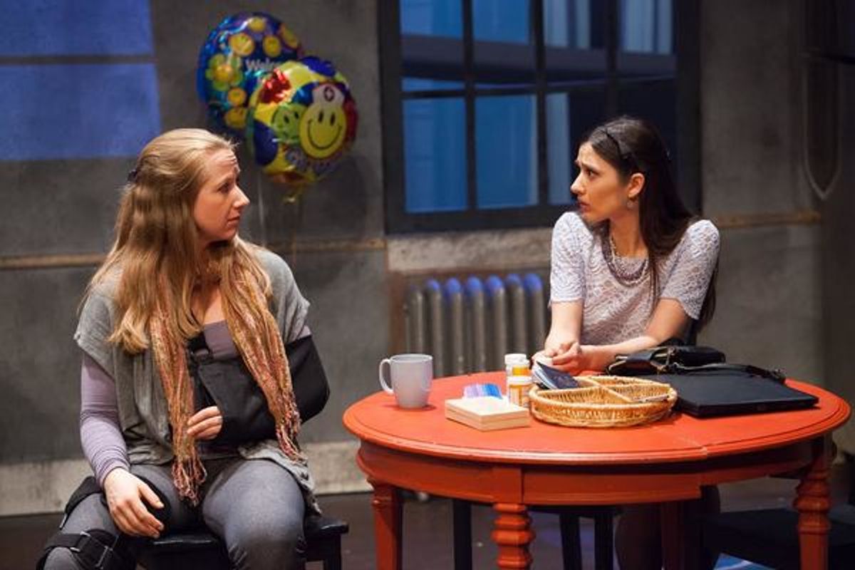 Maggie Alexander and Connie Castanzo. at 