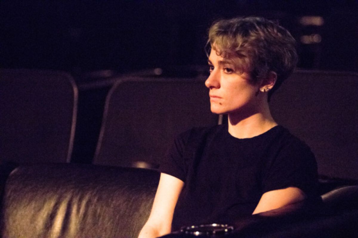 Anna Basile in THE FLICK at The Wilbury Theatre Group. Photo by Erin X. Smithers. at 