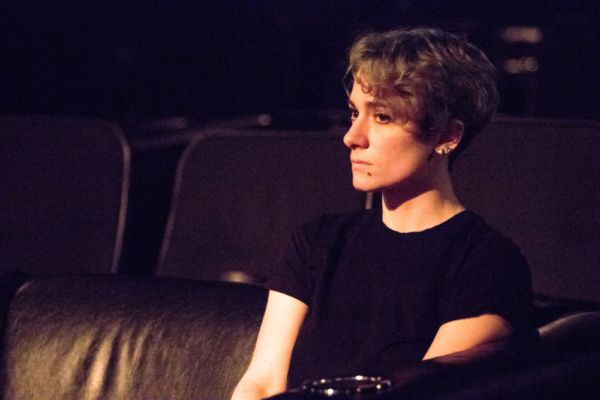 Anna Basile in THE FLICK at The Wilbury Theatre Group. Photo by Erin X. Smithers. Photo