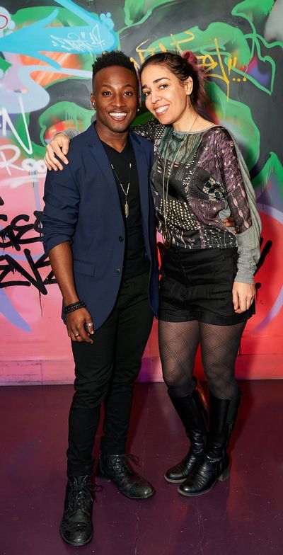 Wesley Barnes and Rona Siddiqui Photo