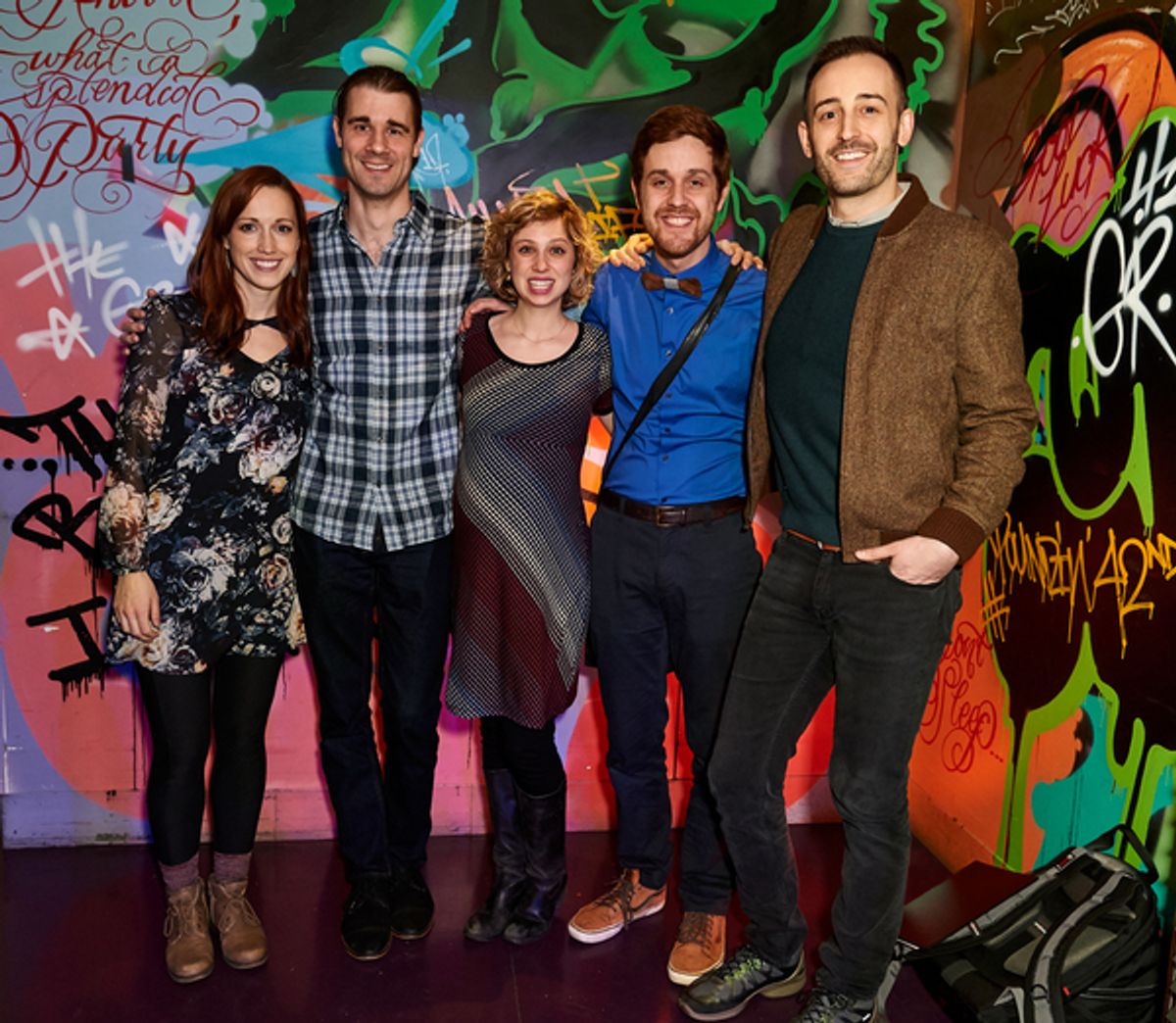 Janice Landry, Martin Landry, Sarah Ziegler, Kellen Blair, Joe Kinosian at 