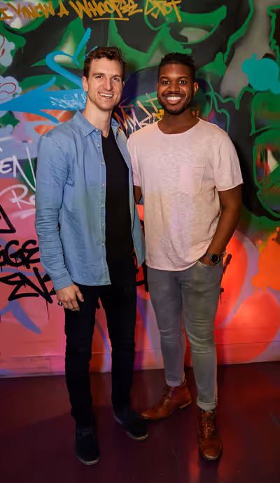 Elijah Caldwell and Steven Grant Douglas Photo