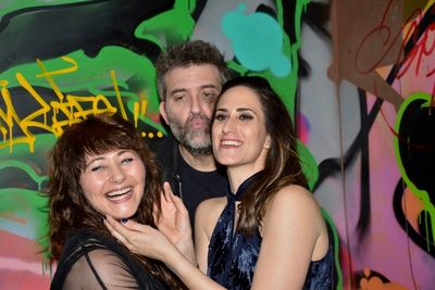 Frances Ruffelle, Craig Bierko and Jennifer Diamond Photo