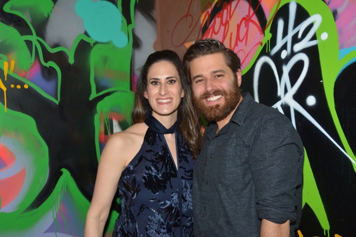 Jennifer DIamond and Josh Young at 