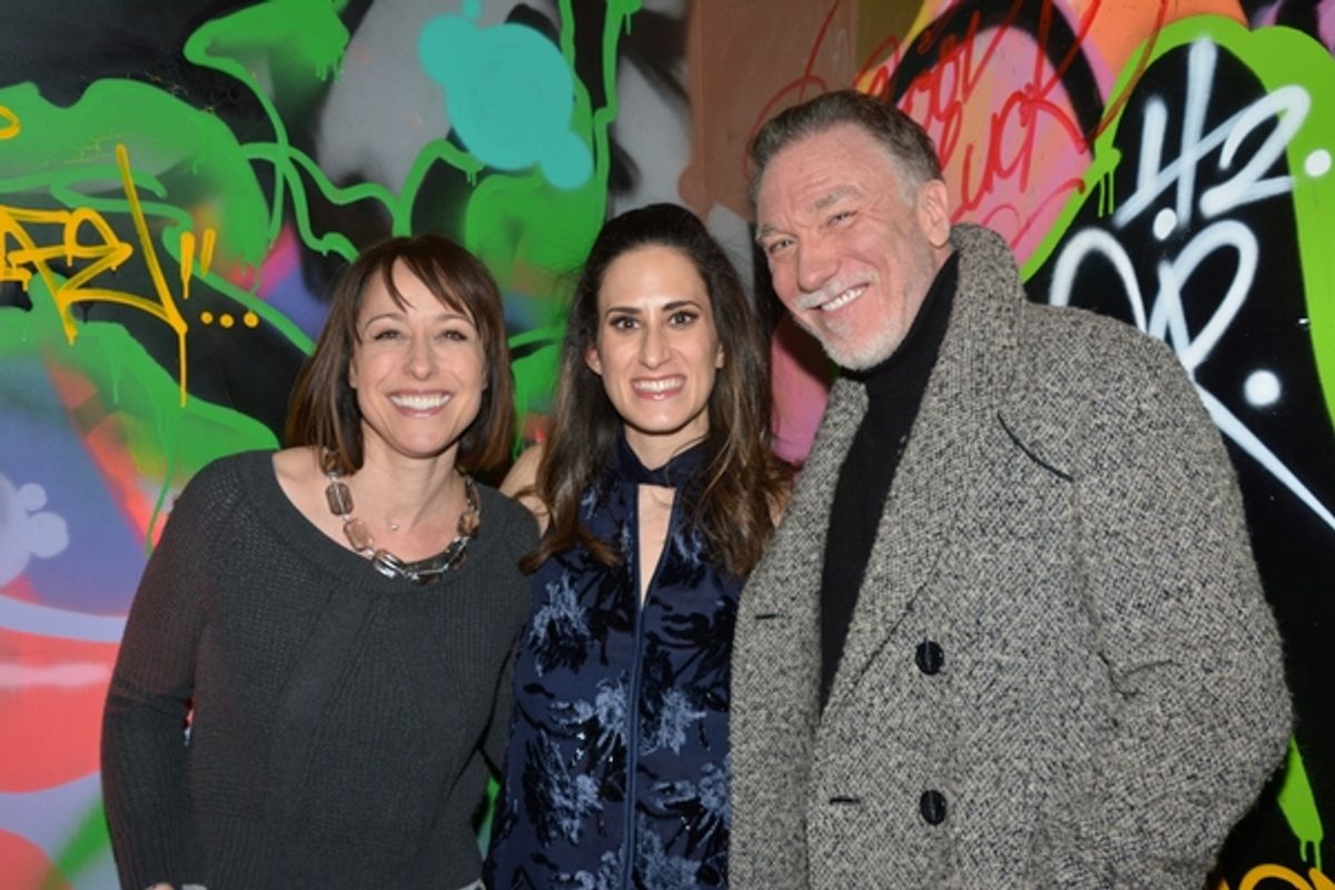 Paige Davis, Jennifer Diamond and Patrick Page at 