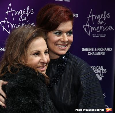 Kathy Najimy and Debra Messing Photo