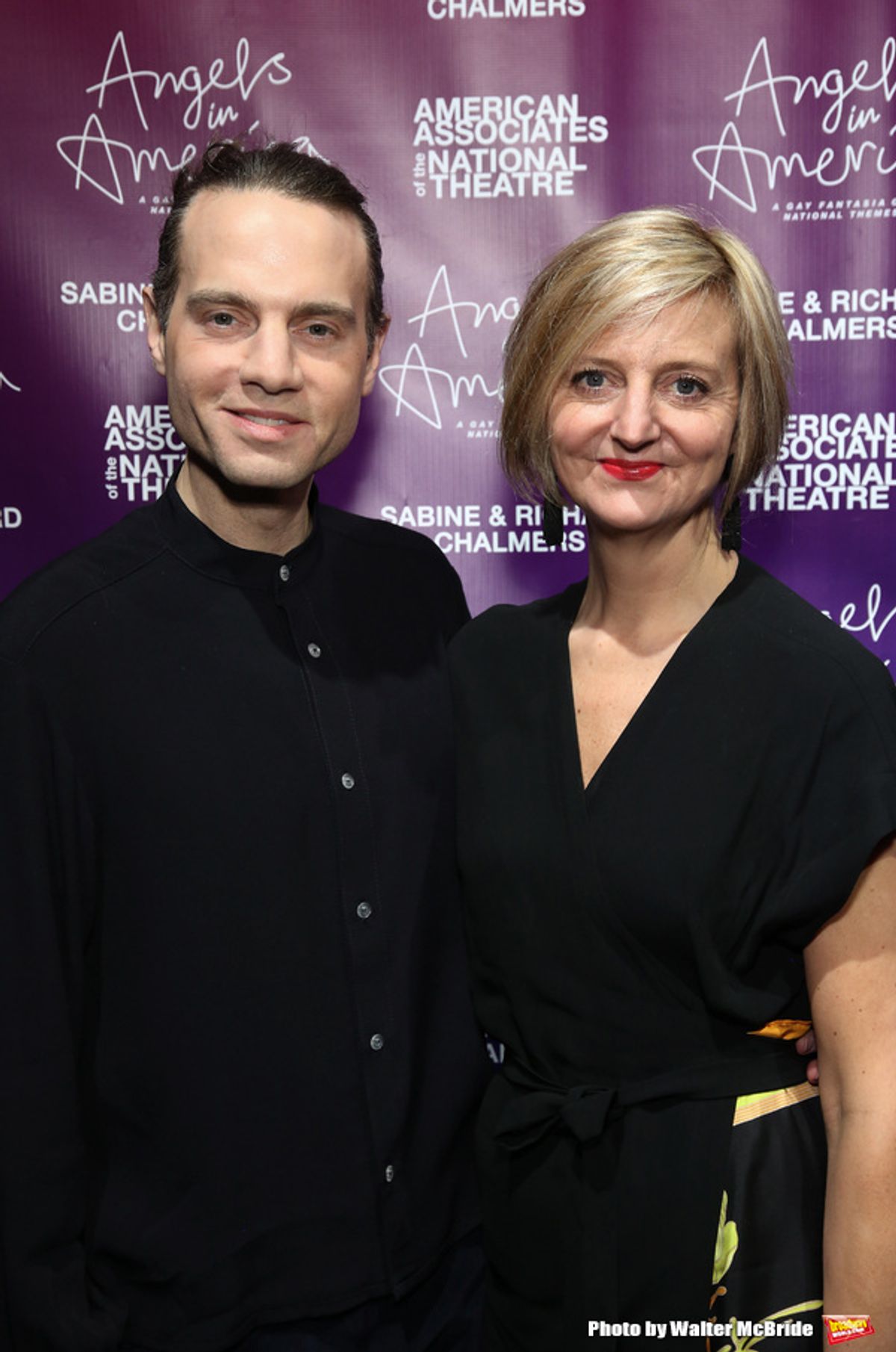 Jordan Roth and Marianne Elliott  at 