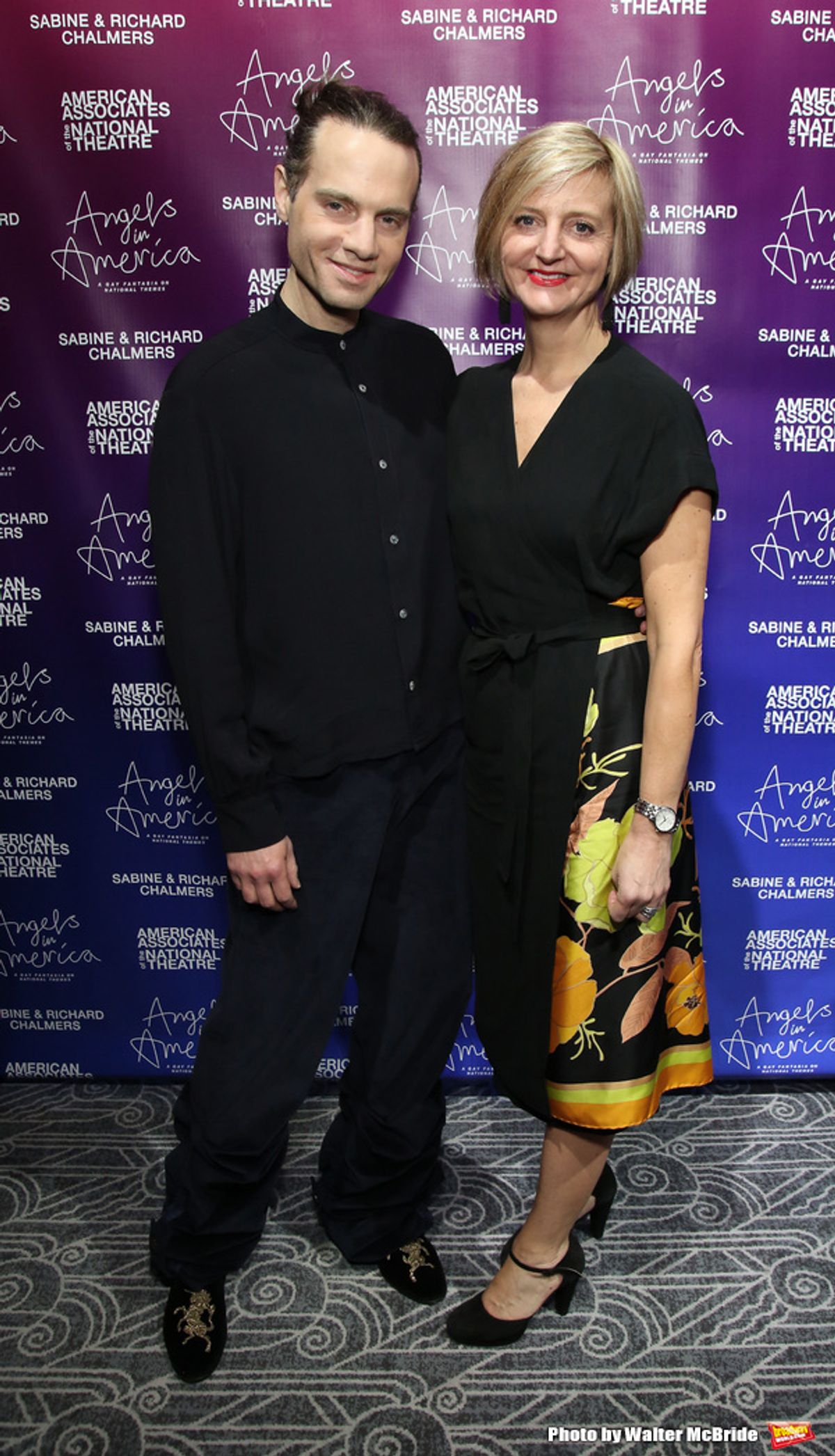 Jordan Roth and Marianne Elliott  at 