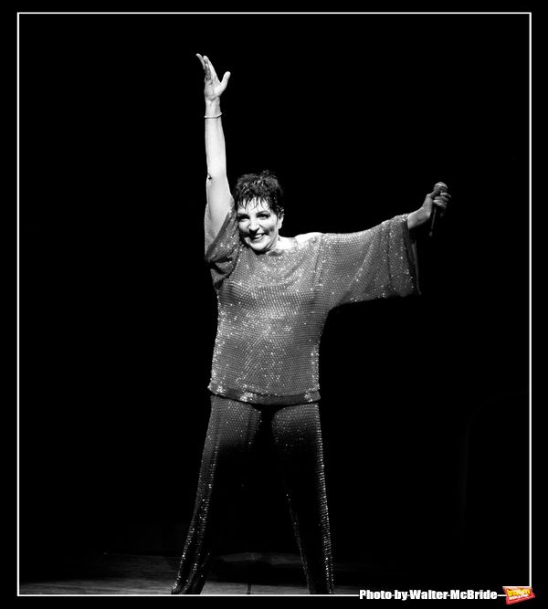 Liza Minnelli during the Curtain Call for the Opening Night Performance of 