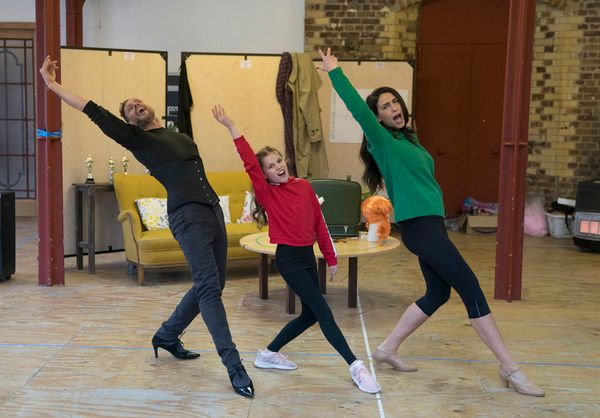 Jason Gardiner (Sylvia St. Croix), Fifi Bloomsbury Khier (Tina Denmark) and Kim Mares Photo