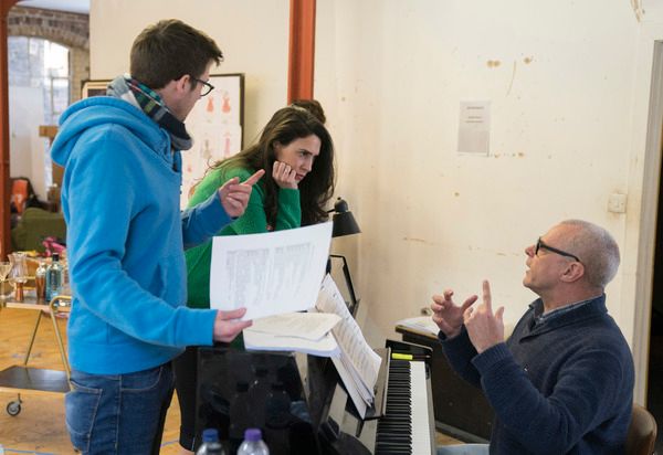 Richard Fitch, Kim Maresca (Judy Denmark) and Gareth Valentine Photo