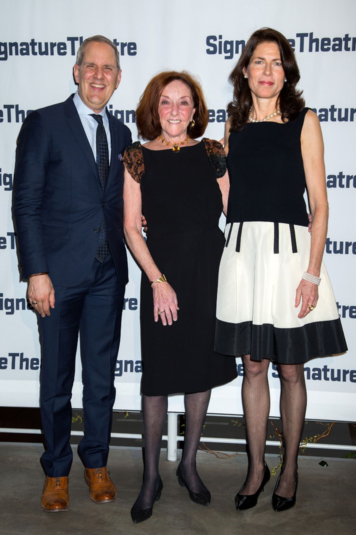 Harold Wolpert, Nina Matis, Paige Evans at 