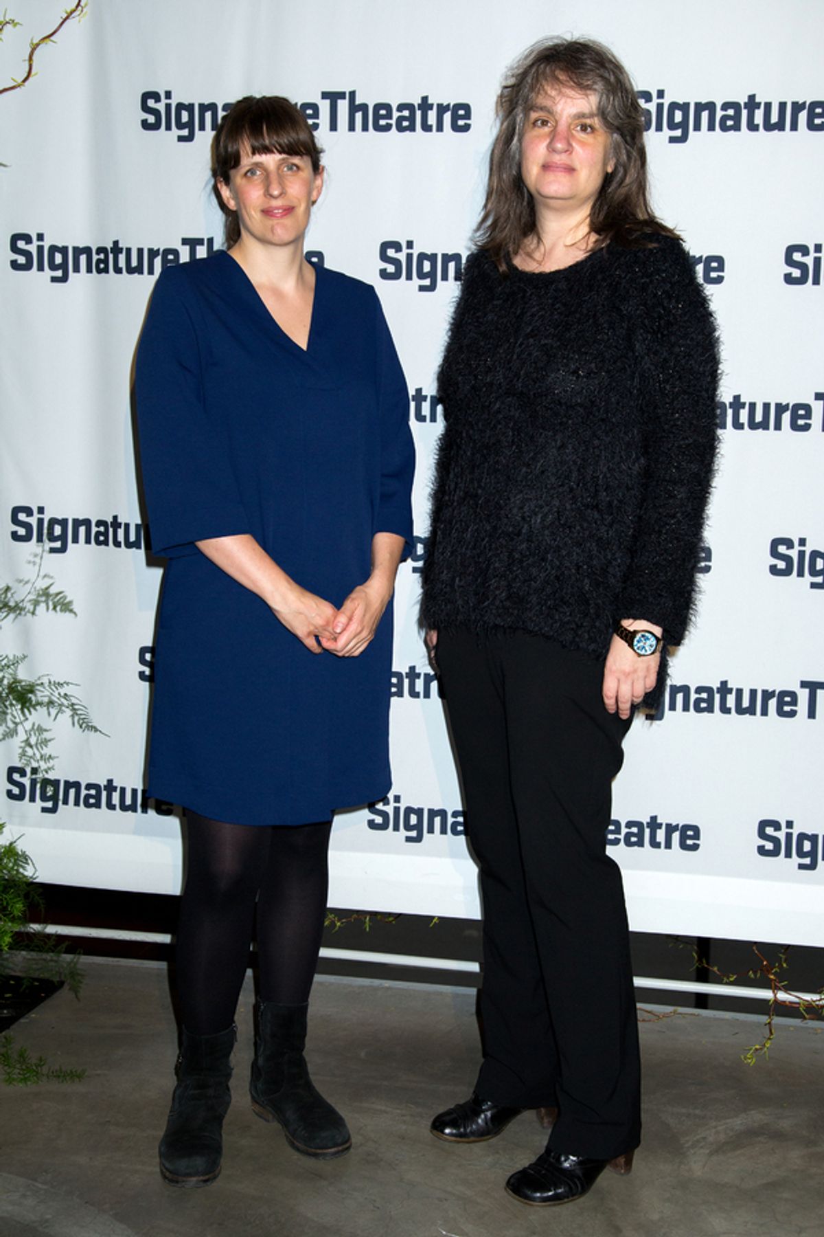 Sarah Benson, Pam MacKinnon at 