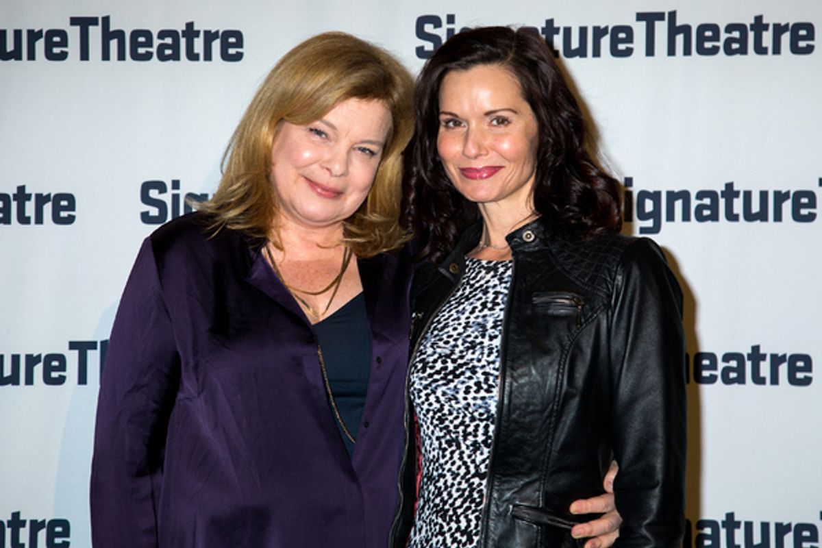 Catherine Curtin, Florencia Lozano at 