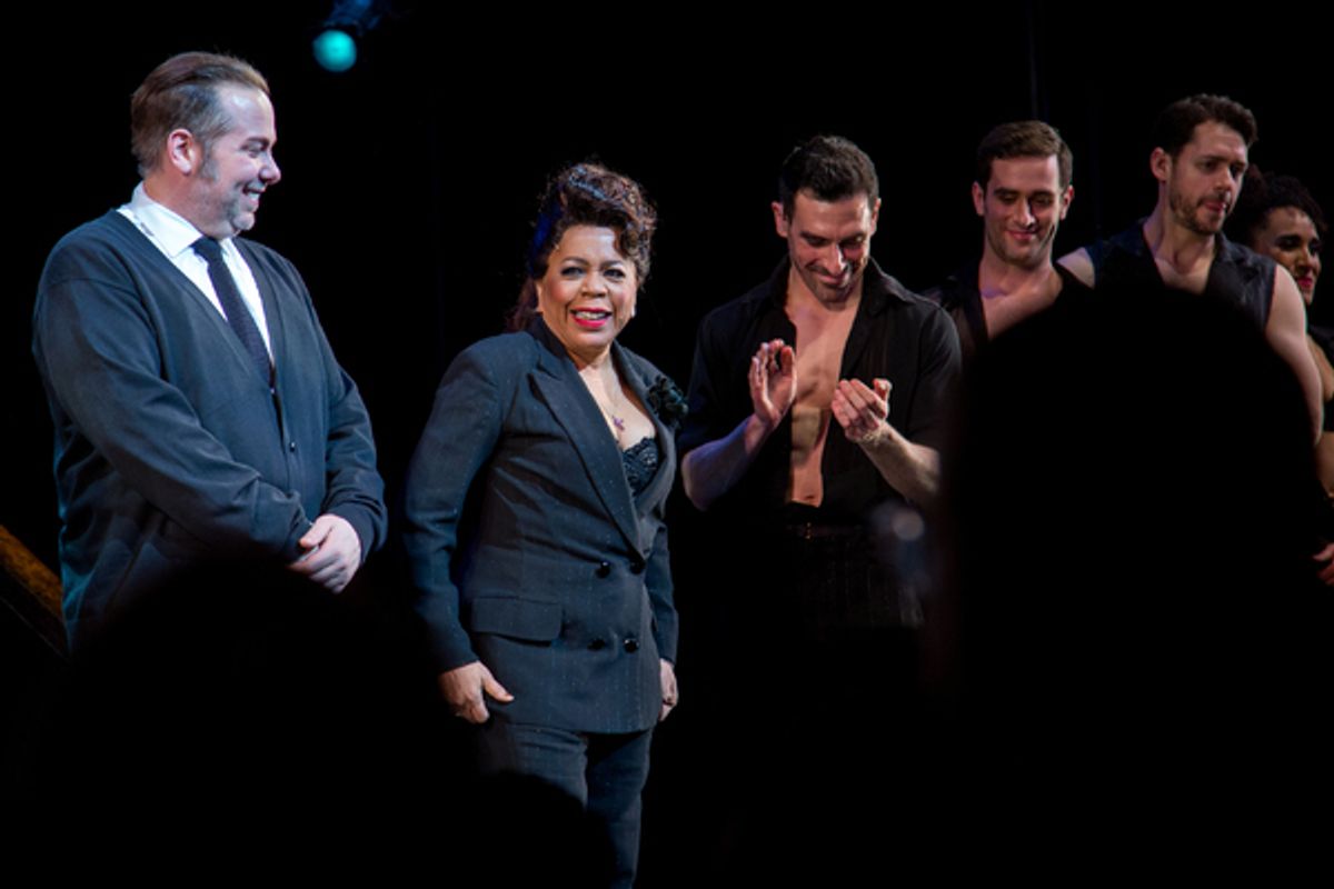 Valerie Simpson and the cast of CHICAGO at 