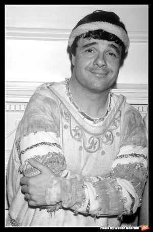 Nathan Lane starring in â€"Forumâ€, backstage at the Manhattan Theatre Club Spring Gala in New York City on May 13th, 1996. @ BroadwayWorld Nathan Lane starring in â€"Forumâ€, backstage at the Manhattan Theatre Club Photo