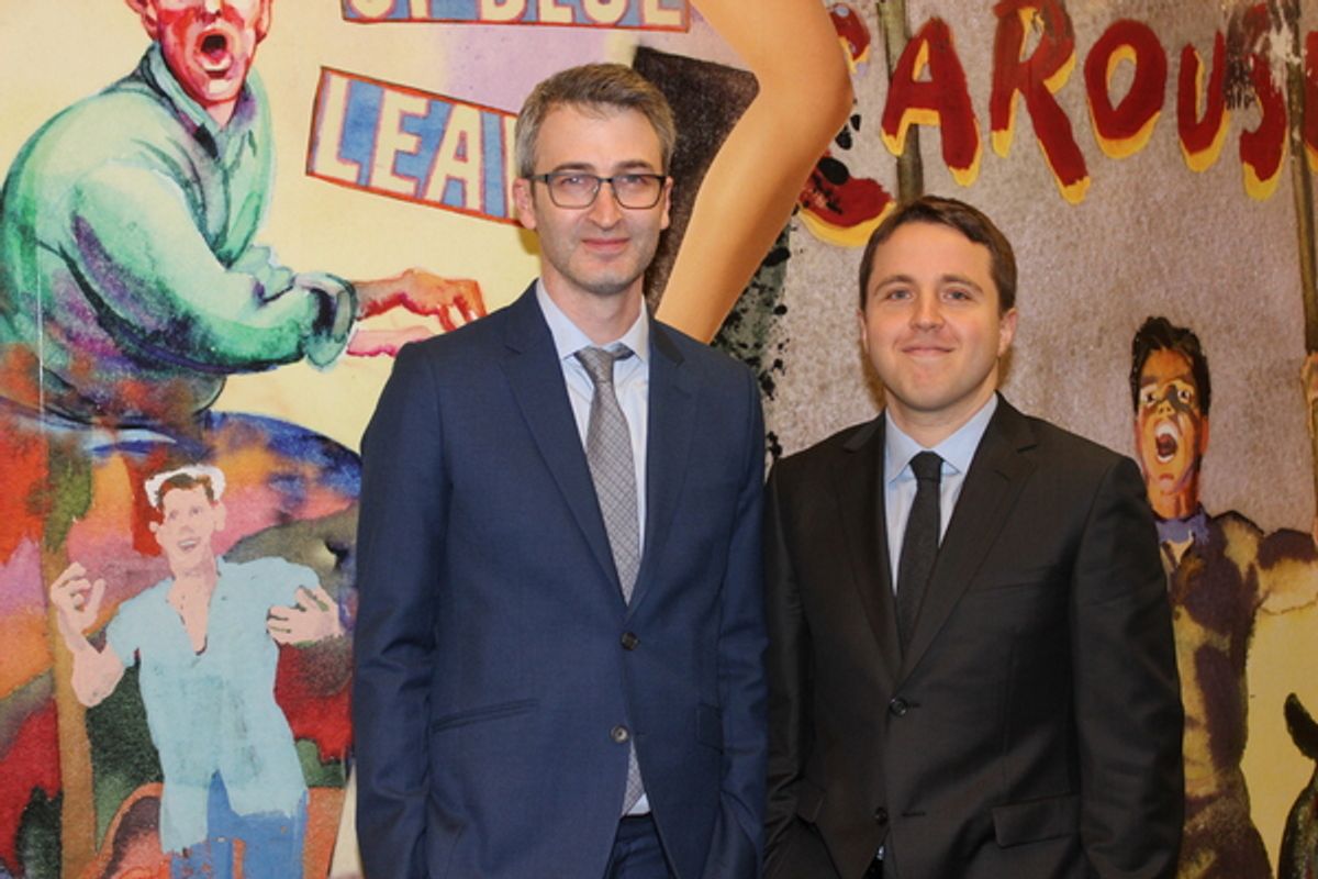 Daniel Aukin and Joshua Harmon at 