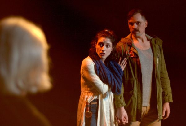  Hannah Seusy (Polyxena), Justin Ivan Brown (Achilles) Photo