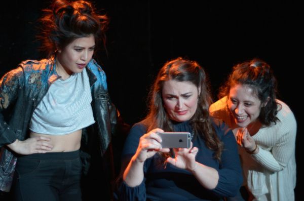 Carolina Do (Cassandra), Giverny Petitmermet (Andromache), Hannah Seusy (Polyxena) Photo