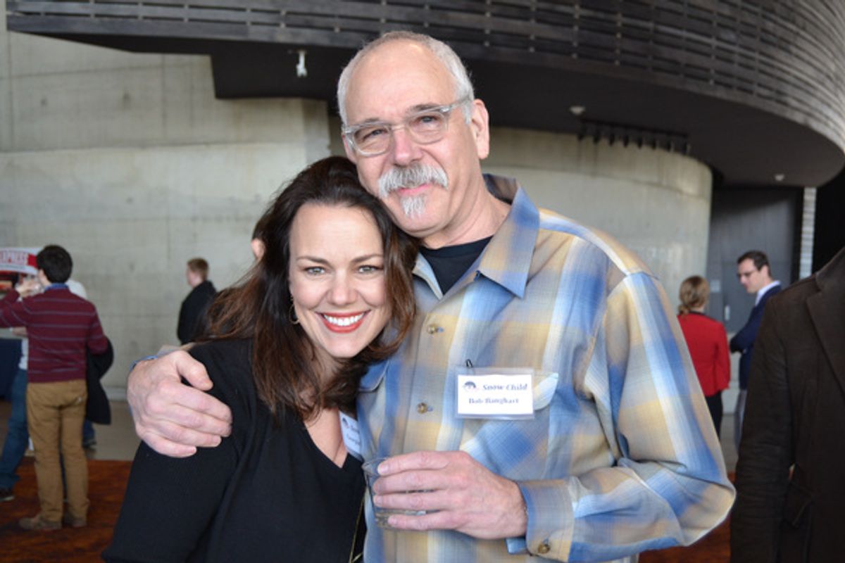 Co-Composer and Lyricist Georgia Stitt and Co-Composer Bob Banghart at 