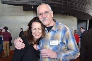 Co-Composer and Lyricist Georgia Stitt and Co-Composer Bob Banghart Photo