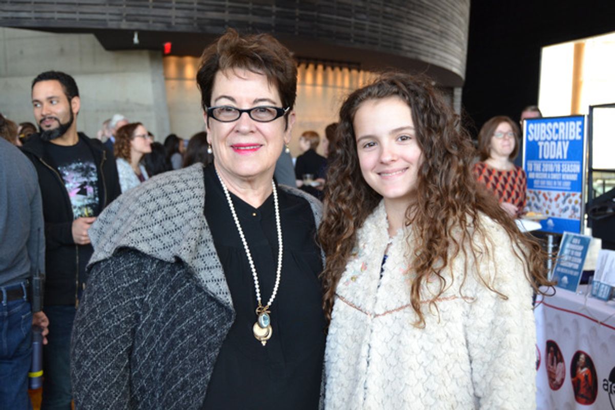 Director Molly Smith and Fina Strazza (Faina)  at 