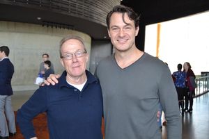 Playwright John Strand and Matt Bogart (Jack) Photo