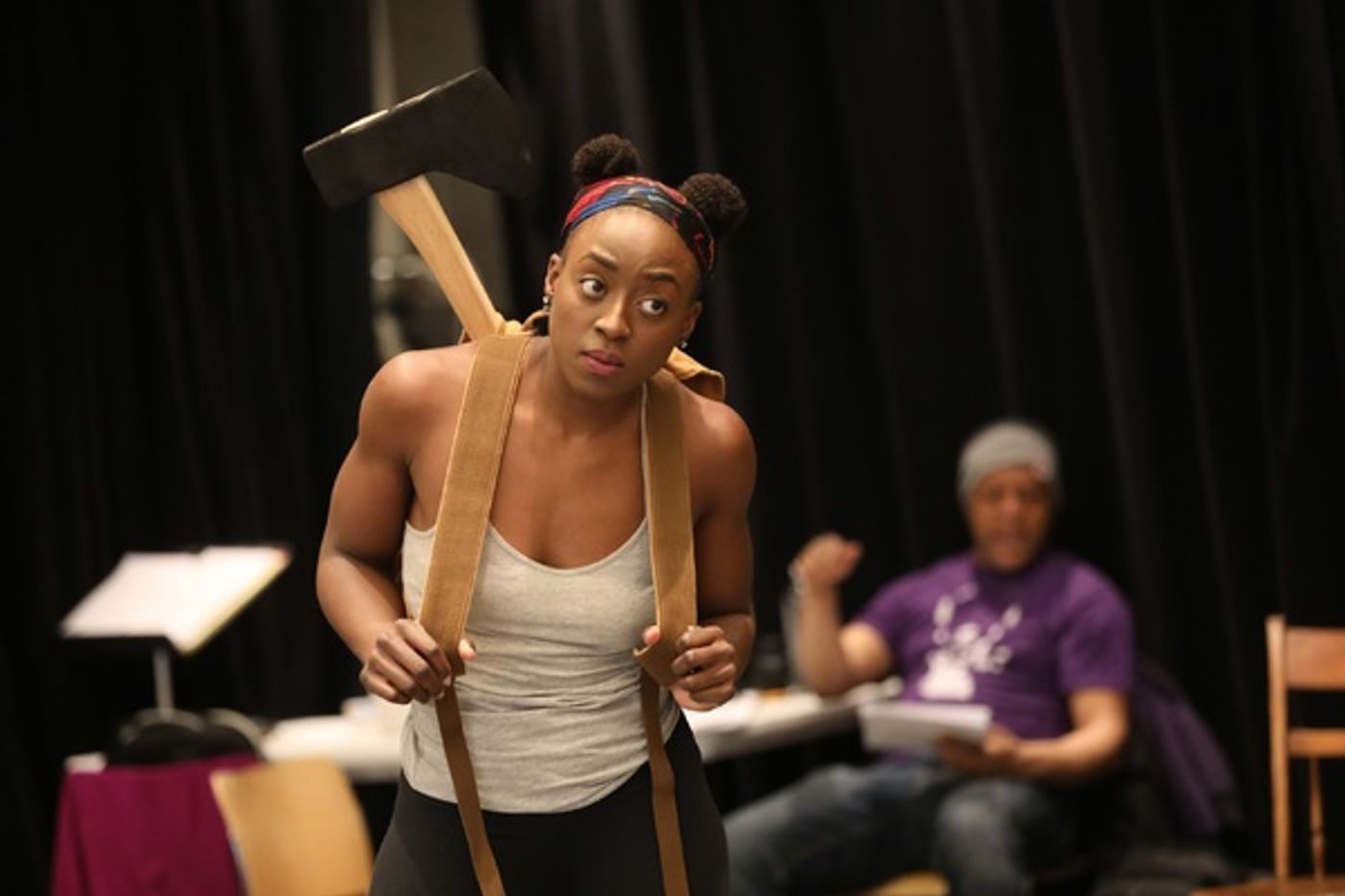 Photo Flash: In Rehearsal with Lynn Nottage's MLIMA'S TALE at The Public Photo Flash: In Rehearsal with Lynn Nottage's MLIMA'S TALE at The Public Image