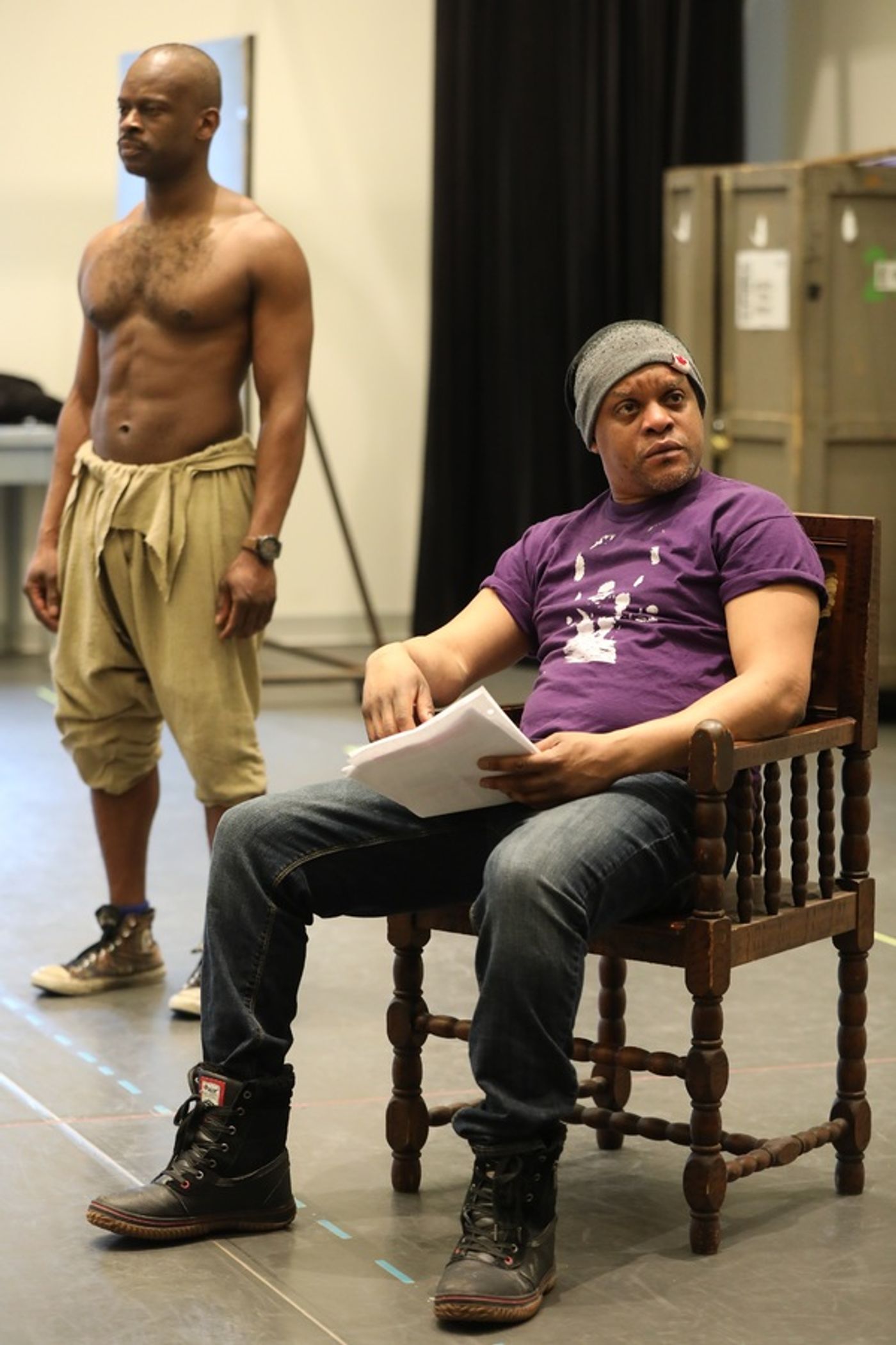 Photo Flash: In Rehearsal with Lynn Nottage's MLIMA'S TALE at The Public Photo Flash: In Rehearsal with Lynn Nottage's MLIMA'S TALE at The Public Image