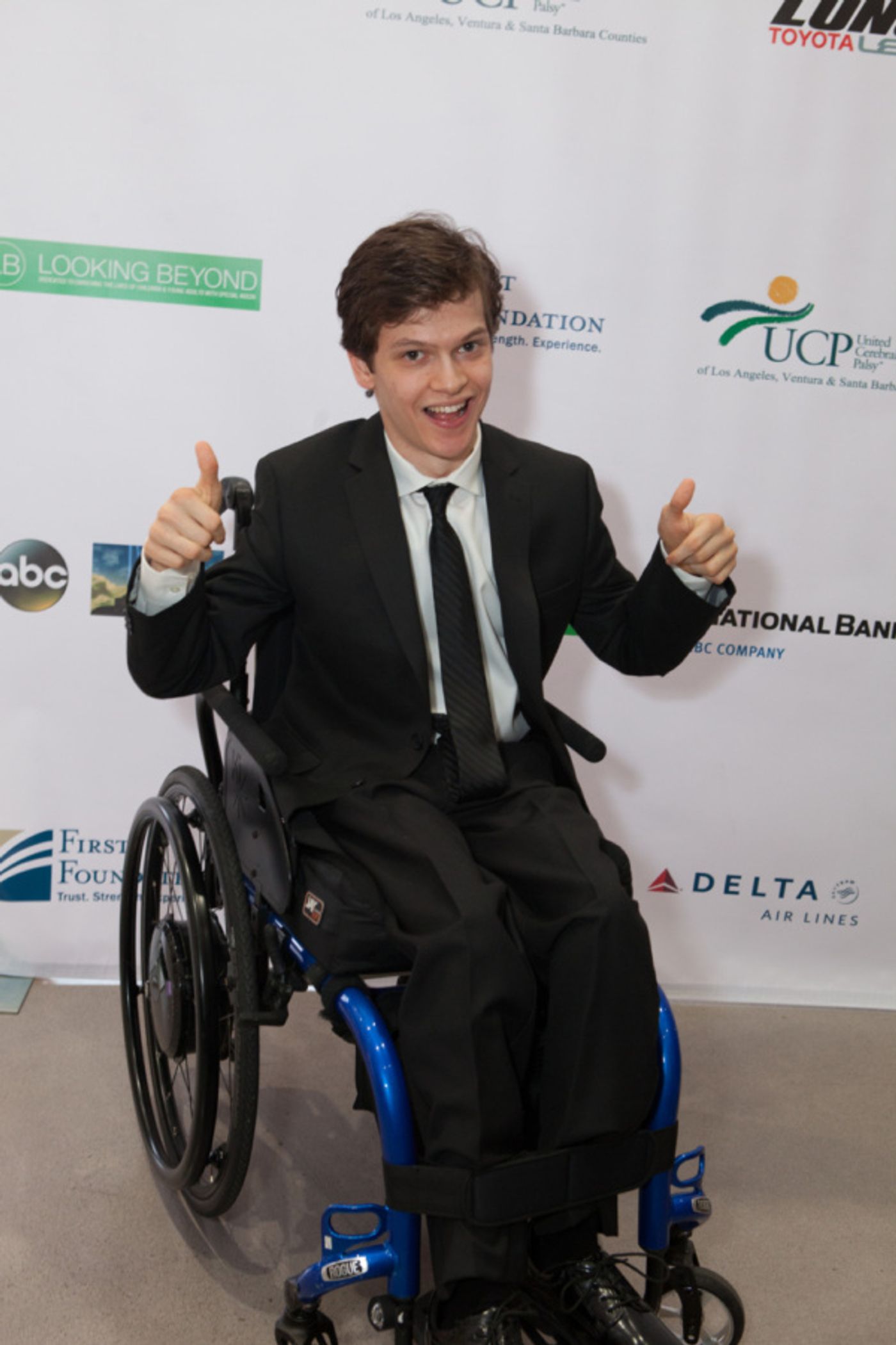 Photo Flash: SPEECHLESS Actor Micah Fowler Honored By United Cerebral Palsy Of Los Angeles  Image