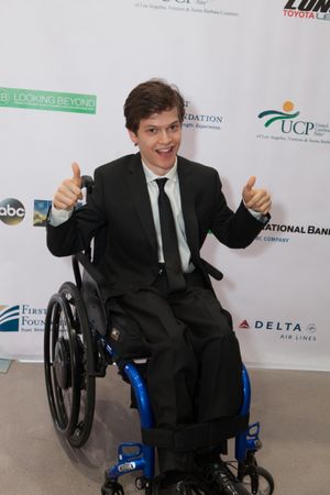 Honoree Micah Fowler of ABC's Speechless arrives at United Cerebral Palsy Los Angeles' Art of Care Gala where he received their Trailblazer Award. @ BroadwayWorld Honoree Micah Fowler of ABC's Speechless arrives at United Cerebral Palsy Los Angeles Photo
