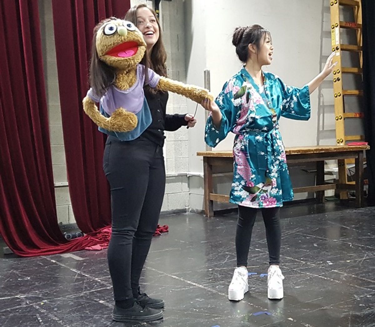 Orit Lahav, Maya Livni at First Look at the New Israeli Production of AVENUE Q